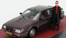 Matrix scale models Citroen Cx Gti Turbo Ii 1986 With Figure Jules D.rotterdam 1:43 Bordeaux