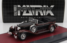 Matrix scale models Cord L-29 Phaeton Sedan Cabriolet Open 1931 1:43 Černá Červená