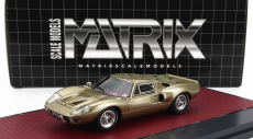 Matrix scale models Ford usa Gt40 Mkiii 1967 1:43 Gold Met
