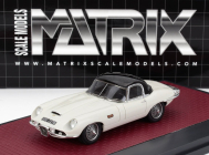Matrix scale models Jaguar E-type Frua Roadster Closed 1964 1:43 Bílá