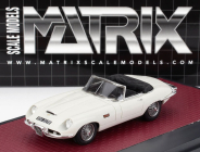 Matrix scale models Jaguar E-type Frua Roadster Open 1964 1:43 Bílá