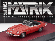 Matrix scale models Jaguar E-type Frua Roadster Open 1964 1:43 Red