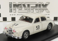 Matrix scale models Jaguar Mkii 3.4 Litre N 53 1:43, bílá