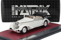 Matrix scale models Maybach Zeppelin Ds8 Cabriolet Open 1934 1:43 Bílá