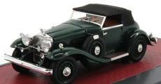 Matrix scale models Stutz Dv32 Super Bearcat Cabriolet Closed 1932 1:43 Zelená