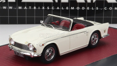 Matrix scale models Triumph Tr5 Cabriolet Open 1967 1:43 Bílá