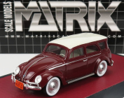 Matrix scale models Volkswagen Fusca Sw Station Wagon Prototype 1962 1:43 Hnědá Bílá
