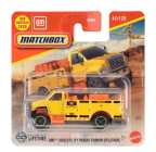 Mattel hot wheels GMC 3500 Utulity Truck 2018 1:64 Žlutá