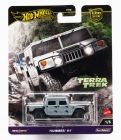 Mattel hot wheels Hummer H1 Pick-up 1992 1:64 Modrá Šedá