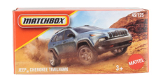Mattel hot wheels Jeep Cherokee Trailhawk 2018 1:64 Světle Modrá