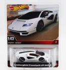 Mattel hot wheels Lamborghini Countach Lpi 800-4 2021 - Blister Box 1:43 Bílá