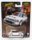 Mattel hot wheels Mazda 323 Gtr Custom 1992 1:64 Bílá