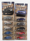 Mattel hot wheels Mercedes benz Set Assortment 10 Pieces Best Of Germany - 6 Series 1:64 Různé