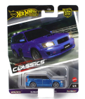 Mattel hot wheels Subaru Forester Sti 2007 1:64 Blue Met