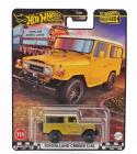 Mattel hot wheels Toyota Land Cruiser Fj43 1977 1:64 Žlutá
