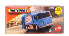 Mattel hot wheels Truck Mbx Ev Truck Trasporto Raccolta Rifiuti Urbani 2-assi 2012 1:64 Blue