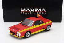 Maxima Abarth Se030 Pininfarina Road Test 1974 1:18 Matná Červená Žlutá