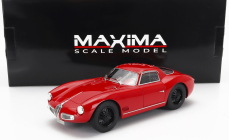 Maxima Alfa romeo Atl Sport Coupe 2000 1968 – Black Wheels 1:18 Rosso Alfa Red