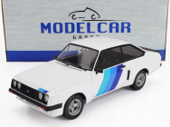 Mcg Ford england Escort Mkii Rs 2000 X-pack 1977 1:18 Bílá 2 Tóny Modrá