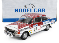 Mcg Volvo 142 Esso Uniflo (night Version) N 29 2nd Rally 1000 Lakes 1973 Markku Alen - Juhani Toivonen 1:18 Červená Modrá Bílá