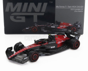 Mini-gt Alfa romeo F1  C43 Team Stake N 24 Australian Gp 2023 Zhou Guanyu 1:64 Černá Červená