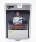 Mini-gt Jaguar C-x75 2015 - 007 James Bond - Spectre - English Blister Packaging 1:64 Firesand Met