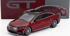 Mini-gt Mercedes benz Eqs 580 4matic Lhd 2024 1:64 Red Met