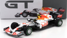 Mini-gt Red bull F1  Rb16b Honda Team Red Bull Racing Ra620h N 11 3rd Turkish Gp 2021 Sergio Perez 1:64 Bílá Červená