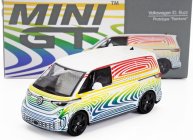 Mini-gt Volkswagen Id.buzz Van Prototype Rainbow 2023 1:64 Různé