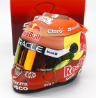 Mini helmet Schuberth helmet Casco Helmet F1 Sergio Perez Team Oracle Red Bull Racing N 11 Canada Gp 2023 1:2 Žlutá Oranžová Matná Červená