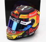 Mini helmet Schuberth helmet Casco Helmet F1 Sergio Perez Team Oracle Red Bull Racing N 11 Mexico Gp 2023 1:2 Žlutá Matná Modrá Červená