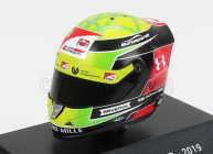 Mini helmet Schuberth helmet F2 Keyring Helmet Dallara Team Prema Racing N 9 Season Mick Schumacher 2019 1:4 Žlutá Zelená Červená Černá