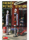 Miniart Accessories French Petrol Station 1:35 /