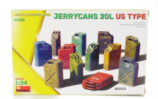 Miniart Accessories Jerrycans 20l Usa Type 1942 1:24 /
