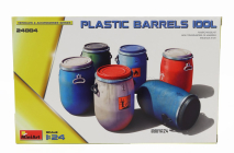 Miniart Accessories Plastic Barrels Oil 1:24 /