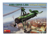 Miniart Avro Cierva C.30 Airplane Civilian Service 1933 1:35 /