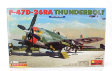 Miniart Dragon wings P-47d-26ra Thunderbolt Airplane Military 1942 1:48 /