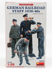Miniart Figures German Railroad Staff 1930-40s 1:35 /