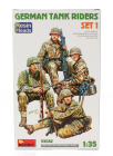 Miniart Figures German Tank Riders Set 1 1:35 /