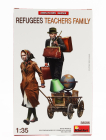 Miniart Figures Refugees Teachers Family 1:35 /
