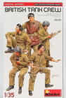 Miniart Figures Soldati - British Soldiers Military Tank Crew 1:35 /