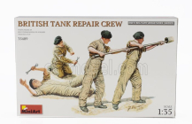 Miniart Figures Soldier Military British Tank Repair Crew 1:35 /
