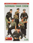 Miniart Figures Soldier Military German Tank Crew 1:35 /