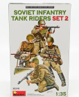 Miniart Figures Soviet Infantry Tank Riders Set 2 1:35 /