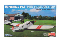 Miniart Junkers F13 Airplane Mid Production 1:48 /