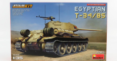 Miniart Kampfpanzer T-34/85 Tank Military Egyptian 1944 1:35 /