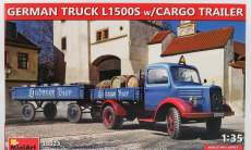 Miniart Mercedes benz L1500 German Truck With Trailer 1941 1:35 /