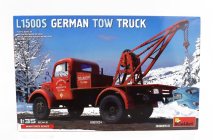 Miniart Mercedes benz L1500s German Tow Truck Carro Attrezzi 1942 1:35 /