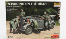 Miniart Mercedes benz Type 170v Military 1936 - Repairing On The Road 1:35 /