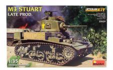 Miniart Tank M3 Stuart - Military - Wwii 1945 1:35 /